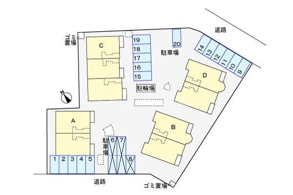 22/27 駐車場