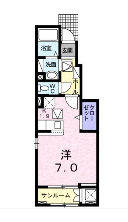 ブライト・ラシックの間取り