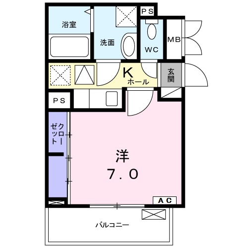 リアン・アミの間取り