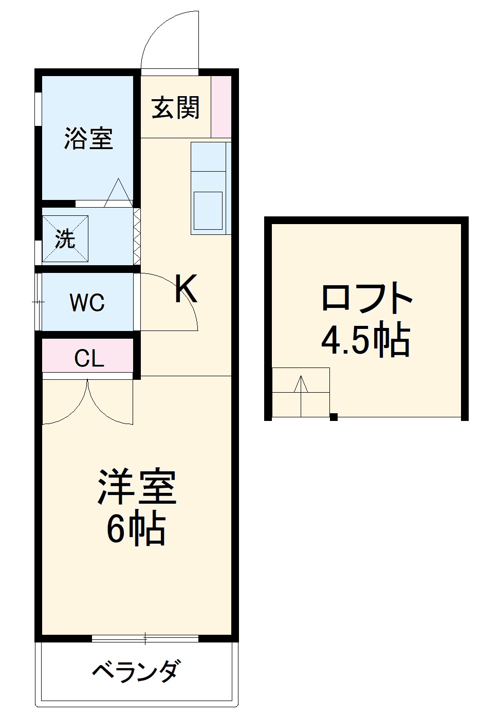 ロイヤル・タカラⅠの間取り