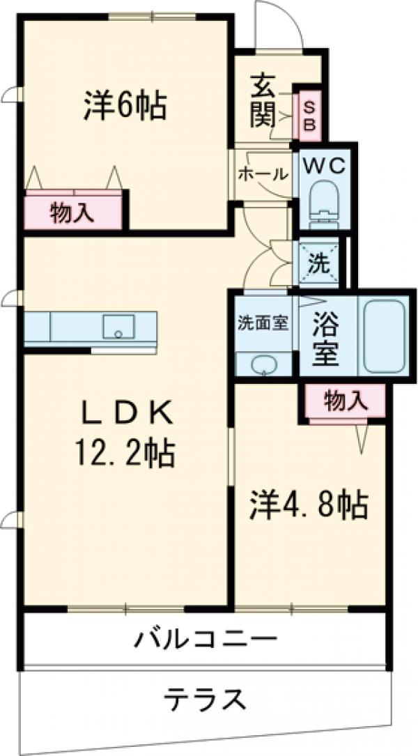 CASA REGIO成城の間取り