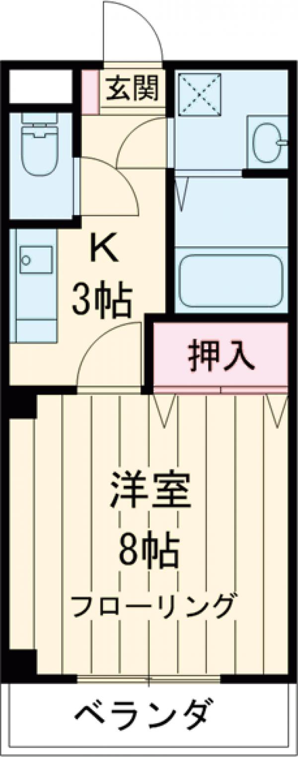 アルザスⅢの間取り