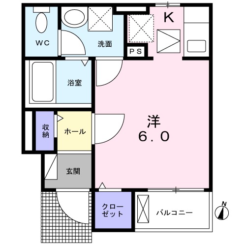 GLICINAの間取り