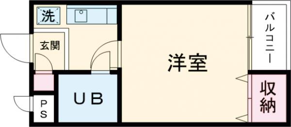 メインステージ池袋本町第2の間取り