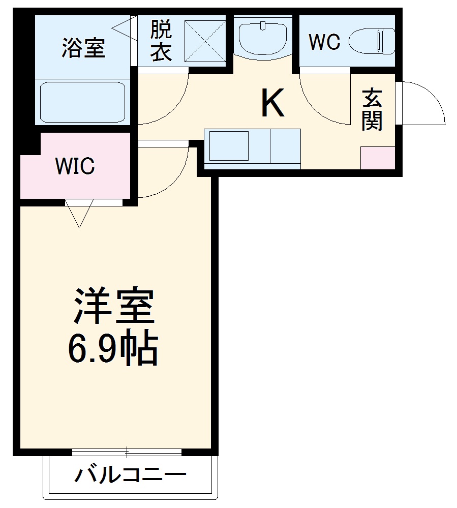 アンビエンテ西所沢の間取り