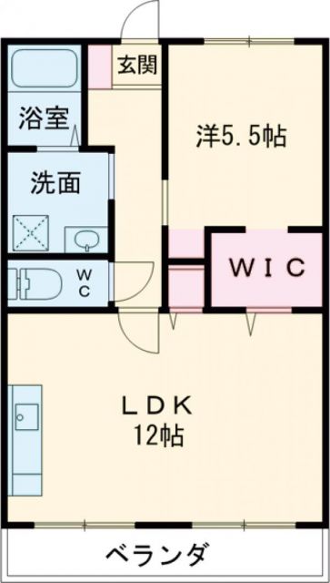 シバタコーポラスの間取り
