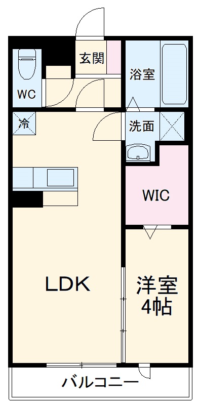 アリビオ向日町の間取り