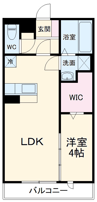 アリビオ向日町の間取り