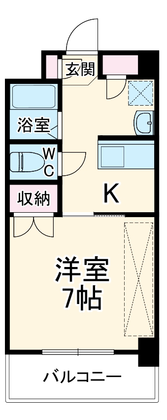 ラポール鶴嶺の間取り