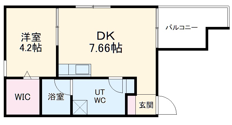 Precher 道徳通(プリシェール道徳通)の間取り
