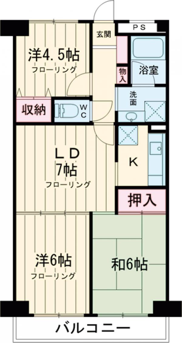 マ・メゾン21の間取り