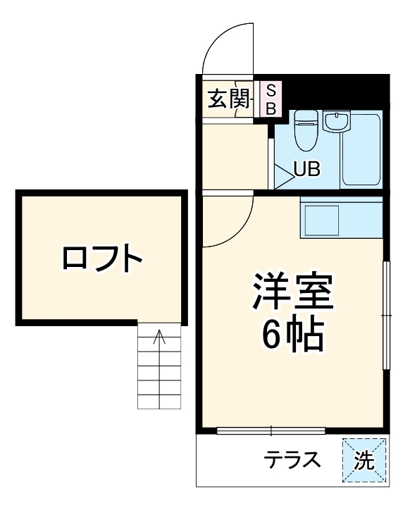 ミカサ富士見第二の間取り
