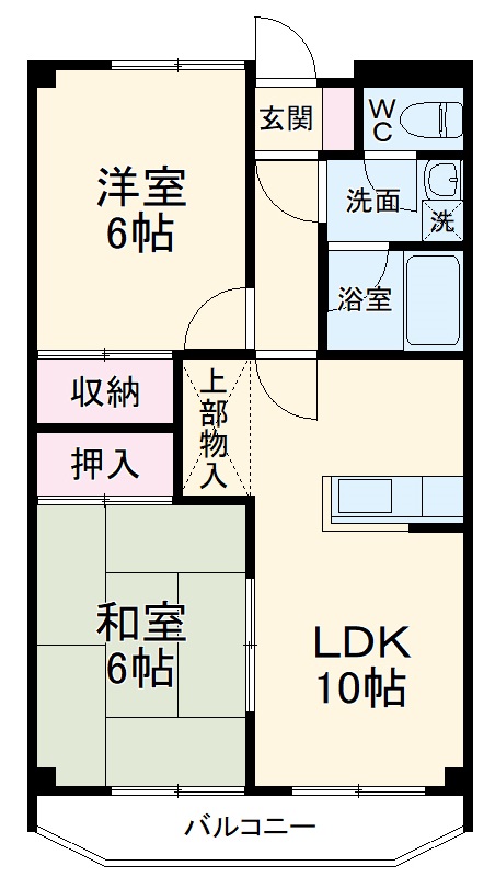 ロワール市川の間取り