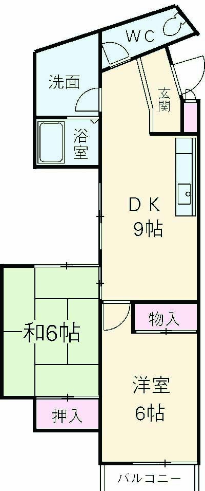 ロイヤルむらかみの間取り