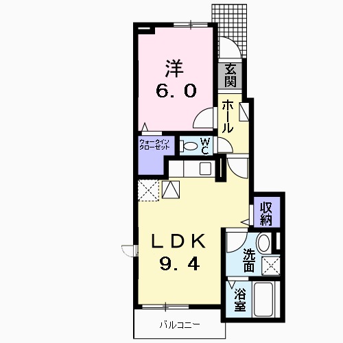パーク追分の間取り