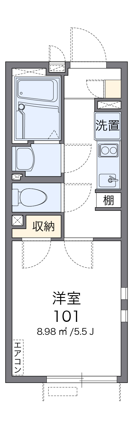 クレイノトルース Ⅲの間取り