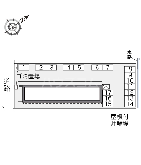 14/14 駐車場