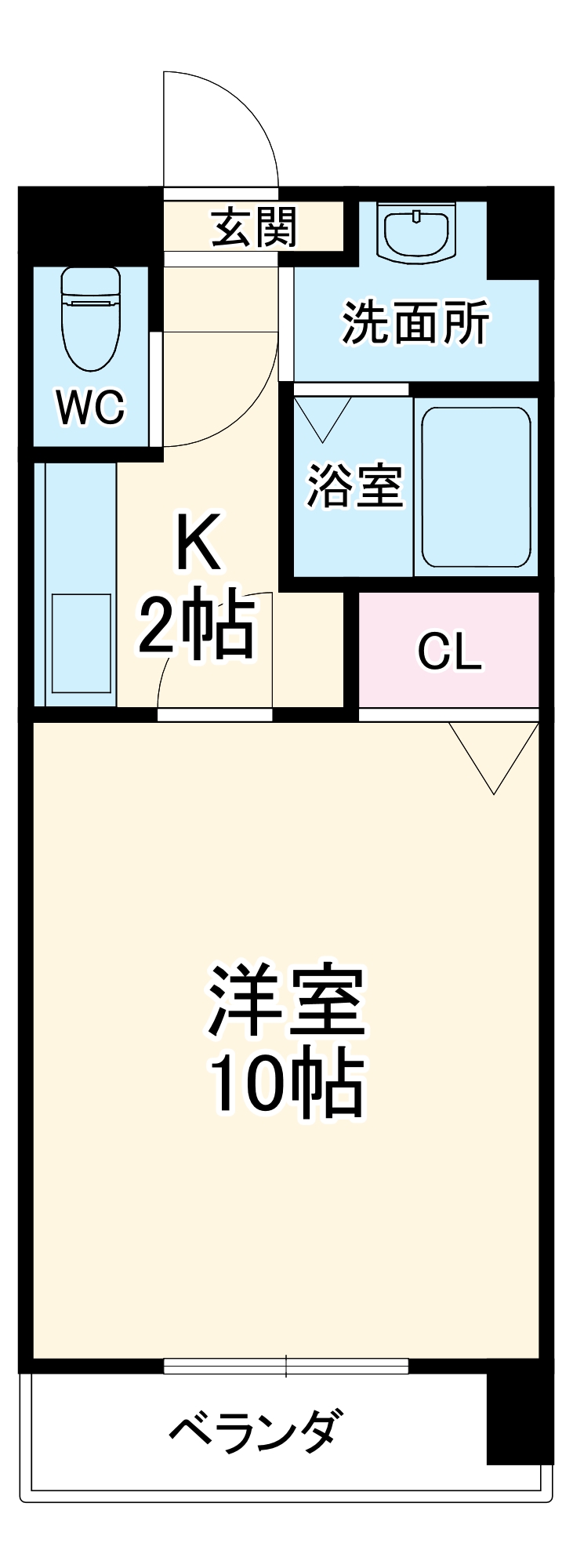 マ・メゾン池場の間取り