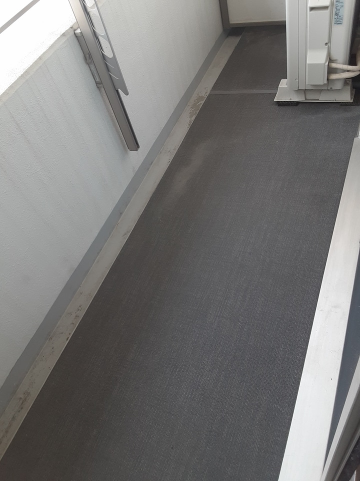 12/25 バルコニー