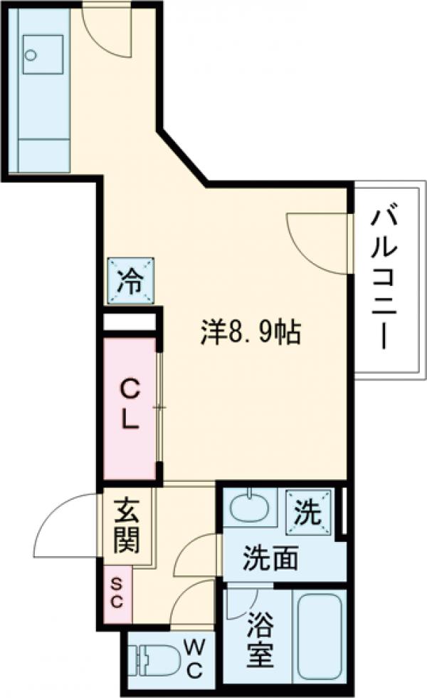 blanc marieの間取り