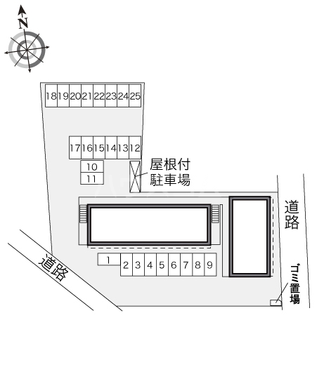 14/15 駐車場
