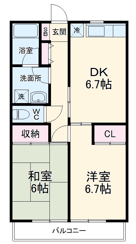ルミエールの間取り