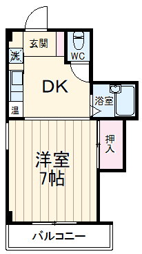 高橋マンションの間取り