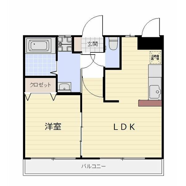 アルファレジデンスイーストの間取り