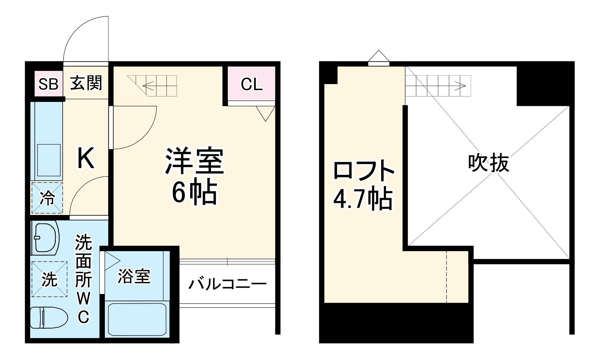 Plaisirの間取り