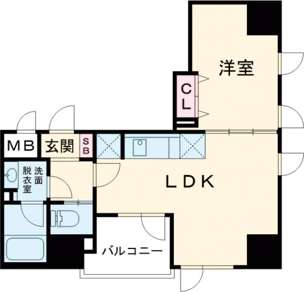 ラヴィータ東上野の間取り