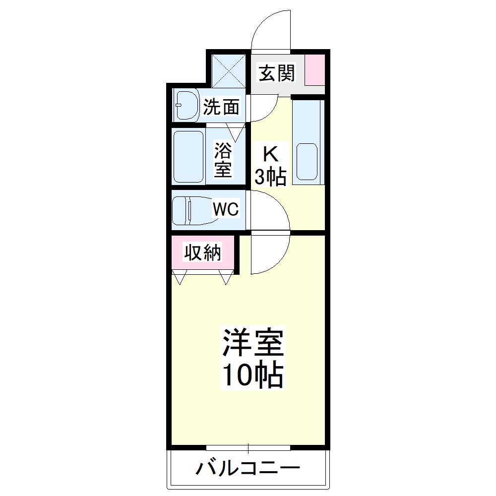 SINSIA高林の間取り