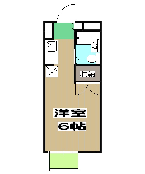 カツラフラットの間取り