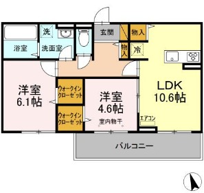 インペリアルの間取り