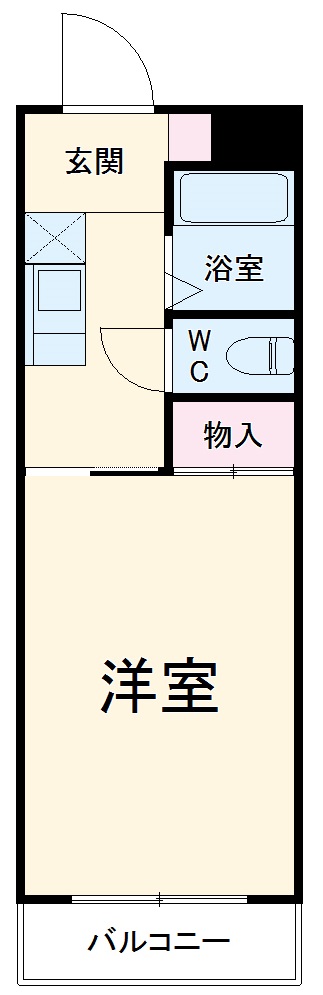 エオリア菖蒲池の間取り