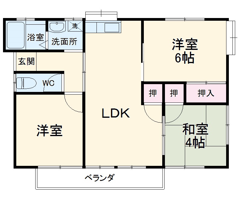 アイリスの間取り