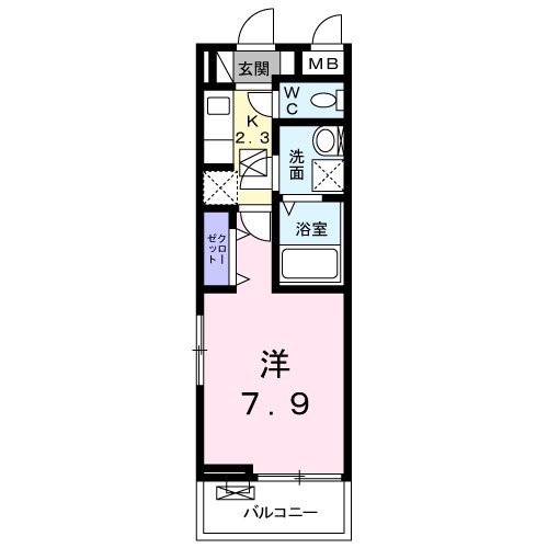ホーリーコートの間取り