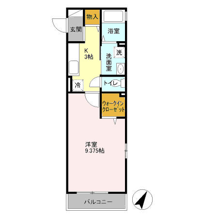 コート権太坂の間取り