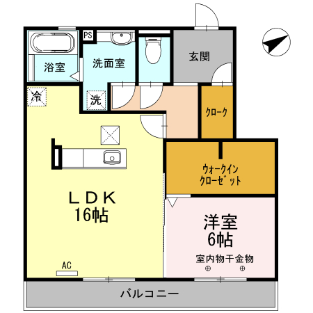 レジデンス・ラフィネ弐番館の間取り