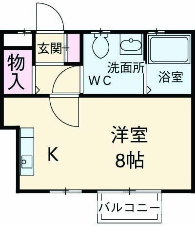 La Petite Pommeの間取り