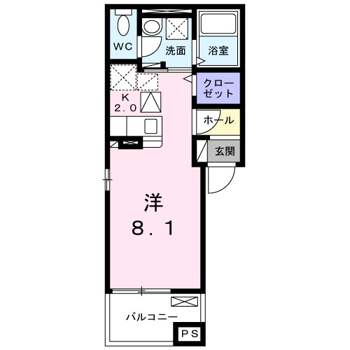 M グレインⅤの間取り