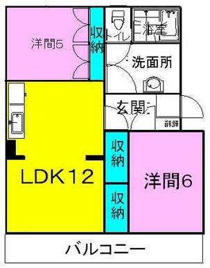 東町グランドハイツの間取り