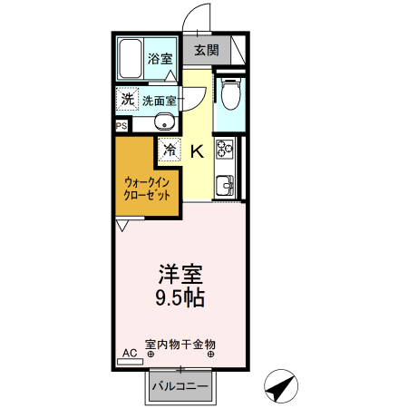 フィオーレ ロッソの間取り