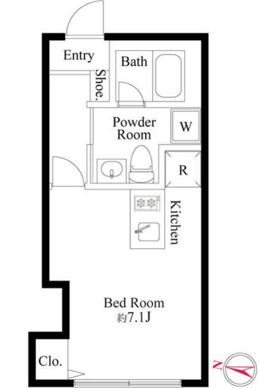 MDM池尻大橋Ⅱの間取り