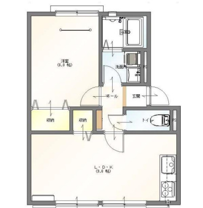 上砂グリーンハイツの間取り