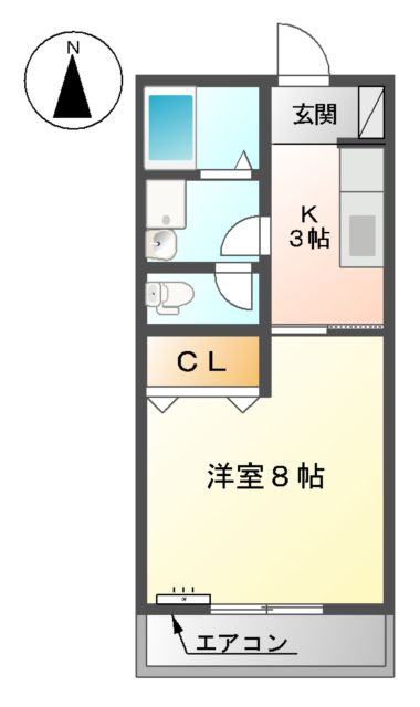 ステーションサイドの間取り