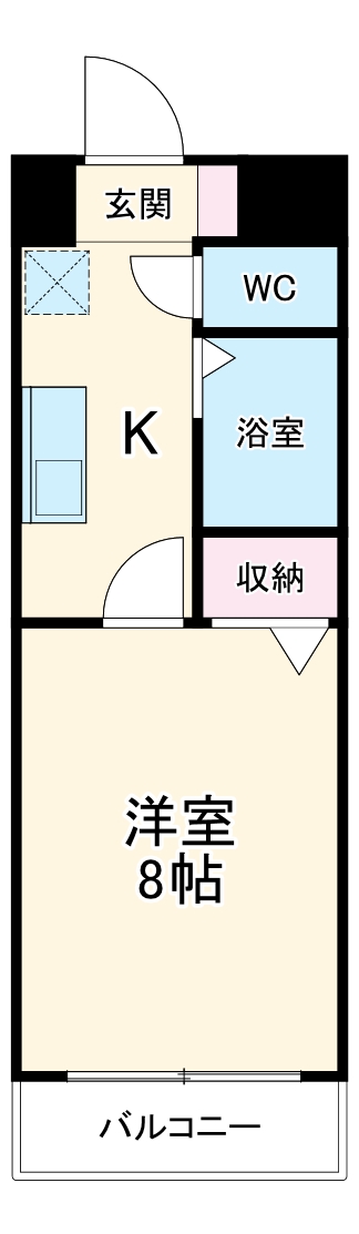 ウィング金山の間取り