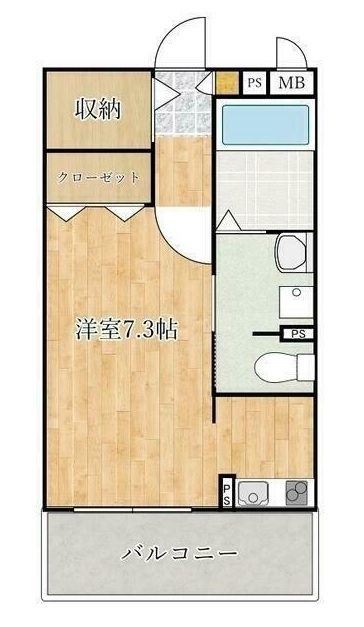 グランインカム曙の間取り