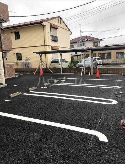 8/18 駐車場