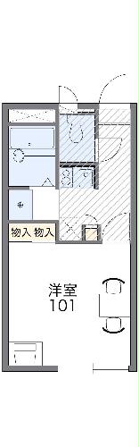 レオパレス椿原の間取り