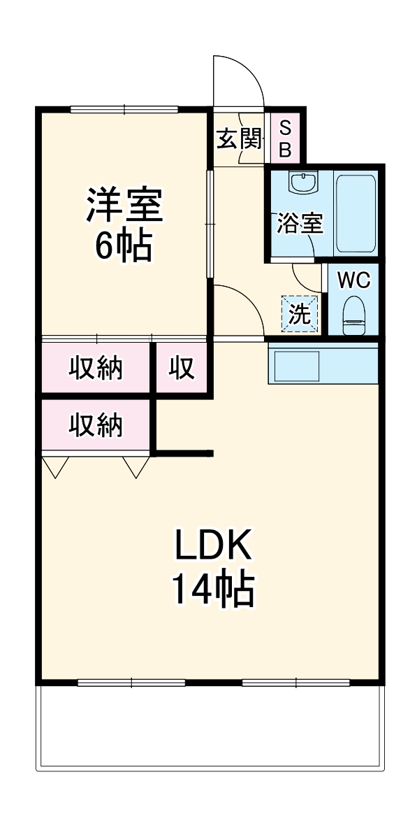 キャトルセゾンの間取り
